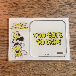 ディズニー(Disney)のミニー オーマイカフェ アクリルコースター(キャラクターグッズ)