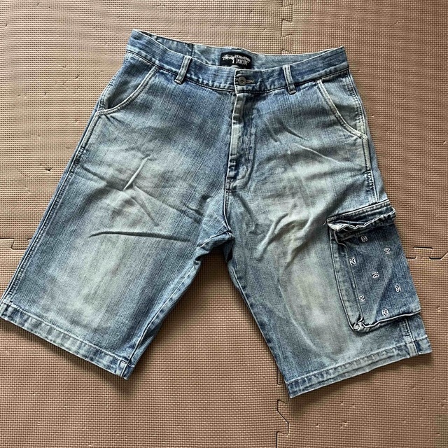 【希少】stussy ハーフパンツ デニムショーツ カーゴショーツ ステューシー | フリマアプリ ラクマ
