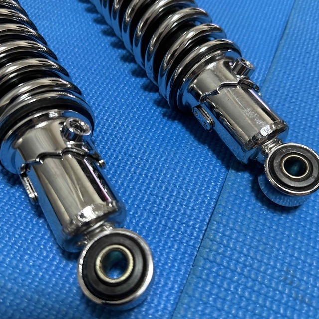 メッキ細巻きコニータイプ 345mm リアサス サスペンションKYB メッキ細巻きコニータイプ 345mm リアサス サスペンションKYB