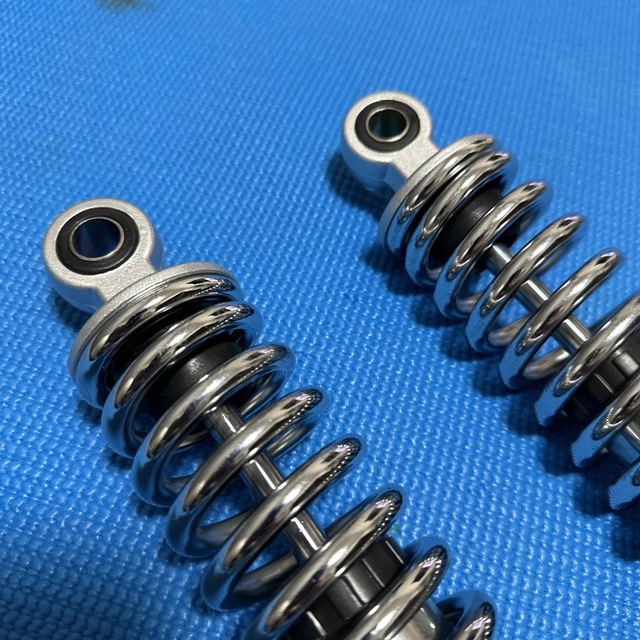 メッキ細巻きコニータイプ 345mm リアサス サスペンションKYB メッキ細巻きコニータイプ 345mm リアサス サスペンションKYB