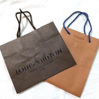 ルイヴィトン(LOUIS VUITTON)のルイヴィトン LOUIS VUITTON ショッパー ショップ袋 紙袋 LV(ショップ袋)