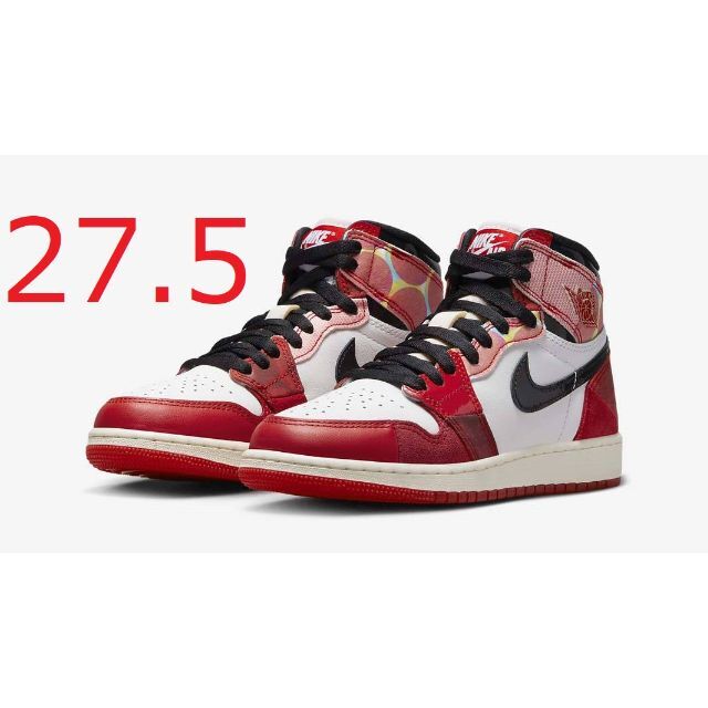 SPIDER-MAN NIKE GS AIR JORDAN 1 OG 27.5 SPIDER-MAN NIKE GS AIR JORDAN 1 OG 27.5