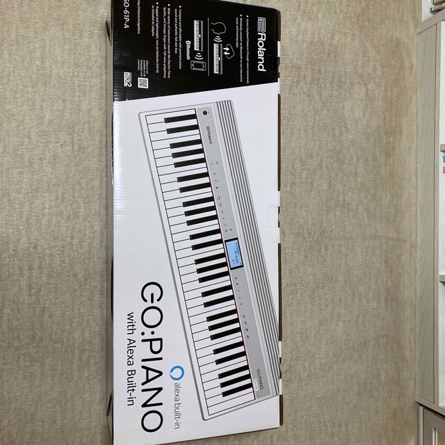 Roland(ローランド)の値下げ　Roland Alexa内臓デジタルピアノ　GO-PIANO ６１PA 楽器の鍵盤楽器(電子ピアノ)の商品写真