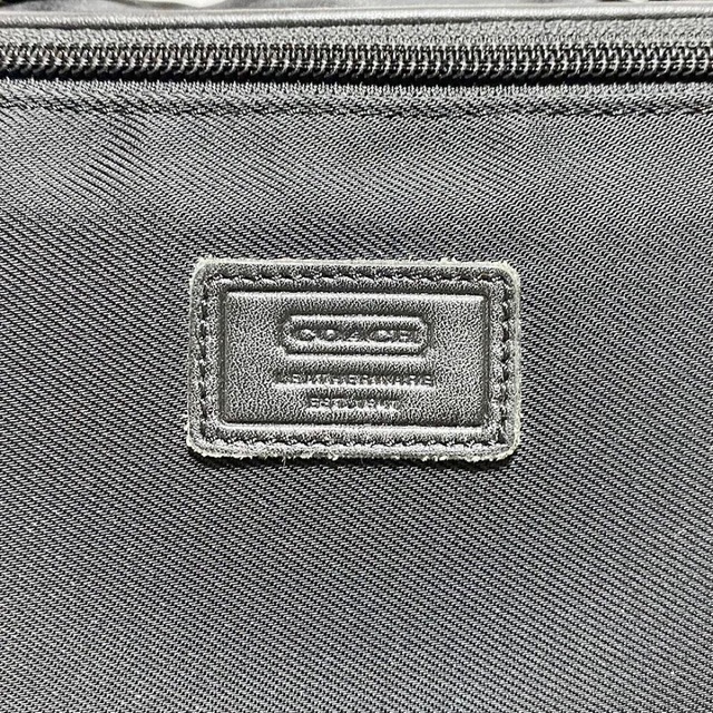 COACH(コーチ)のコーチ ハンドバッグ 5112 キャンバス ブラック 中古ABランク COACH レディースのバッグ(ハンドバッグ)の商品写真