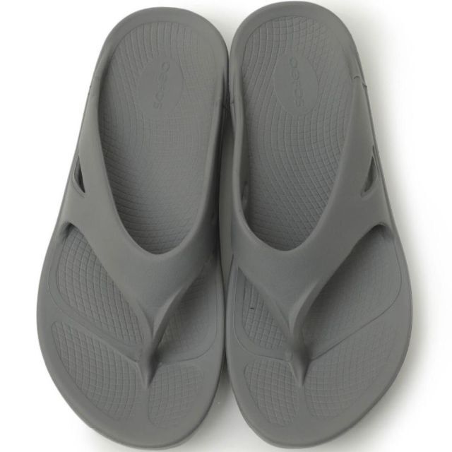OOFOS(ウーフォス)の【新品】OOFOS OOriginal 　M7 W9 26㎝　グレー　SLATE メンズの靴/シューズ(サンダル)の商品写真