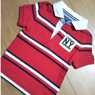 トミーヒルフィガー(TOMMY HILFIGER)のTOMMY HILFIGER トミーヒルフィガー  ポロシャツ 80サイズ(シャツ/カットソー)