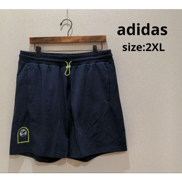 adidas(アディダス)のアディダス adidas トレーニング ジム ハーフパンツ メンズ ネイビー メンズのパンツ(ショートパンツ)の商品写真