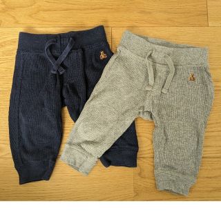 ベビーギャップ(babyGAP)のさわ様専用　gapbaby 6-12m　70cm パンツ2本　ワッフル地(パンツ)