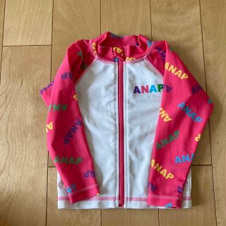 アナップキッズ(ANAP Kids)のアナップキッズ　ANAP Kids ラッシュガード　長袖　女の子　90㎝(Tシャツ/カットソー)