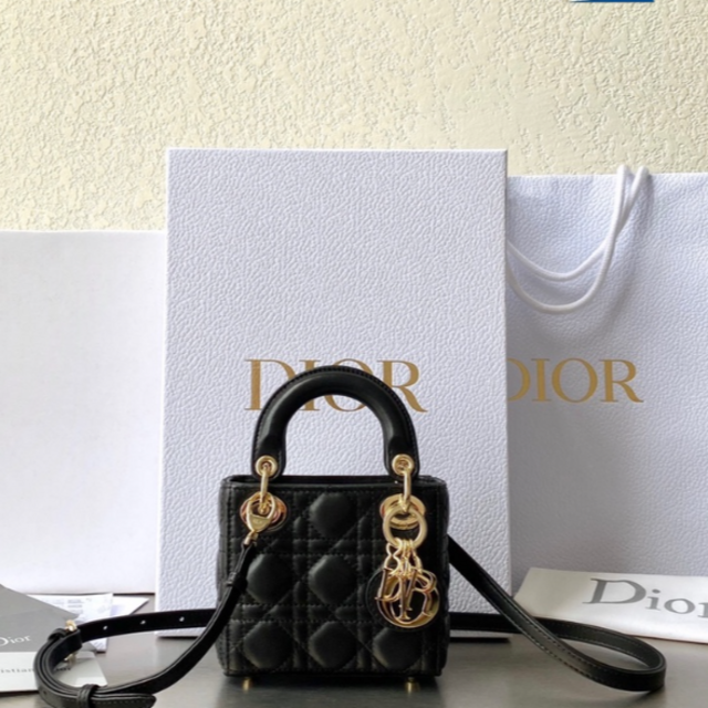 格安 Christian Dior ミニバッグ レディディオール Dior - ショルダー