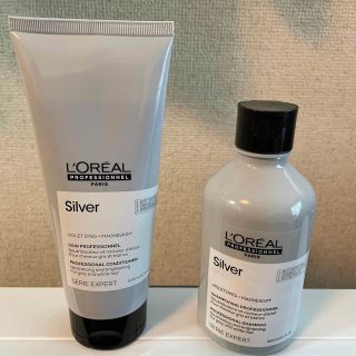 ロレアルプロフェッショナル(LOREAL PROFESSIONAL)のロレアル セリエ エクスパート シルバー シャンプー&リンス　国内正規品(シャンプー)