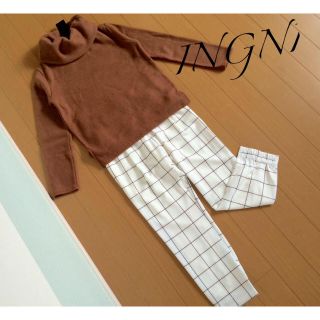 イング(INGNI)の新品INGNI 2点セット♡ニット＋ジョガーパンツ(セット/コーデ)