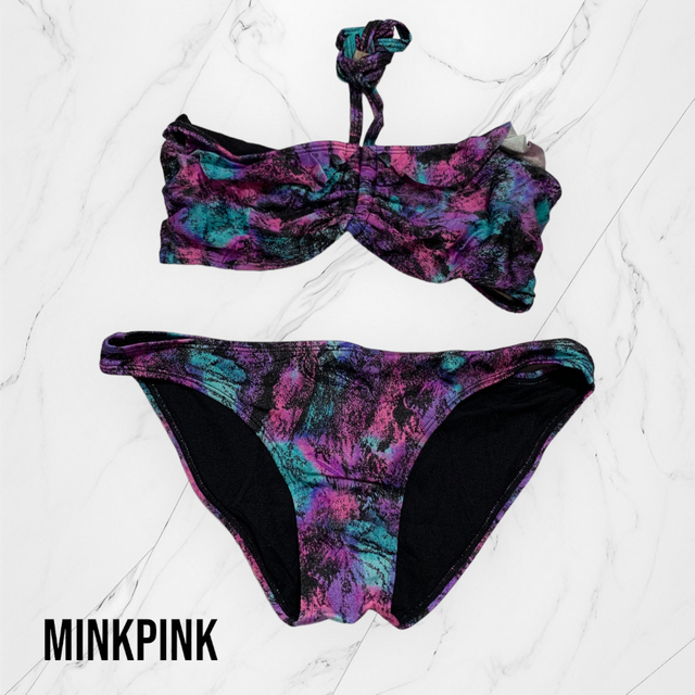 MINKPINK(ミンクピンク)の在庫処分🫠MINKPINK ミンクピンク 水着 ビキニ ベア ホルター レディースの水着/浴衣(水着)の商品写真