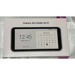 サムスン(SAMSUNG)のSAMSUNG Galaxy 5G Mobile Wi-Fi SCR01 ②(PC周辺機器)