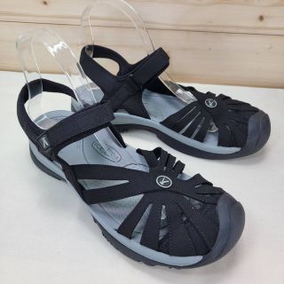 キーン(KEEN)のキーン ローズサンダル ブラック/グレー 25.5cm(サンダル)