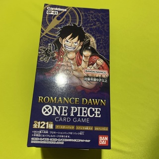 バンダイ(BANDAI)のONE PIECE カードゲーム ROMANCE DAWN box(Box/デッキ/パック)