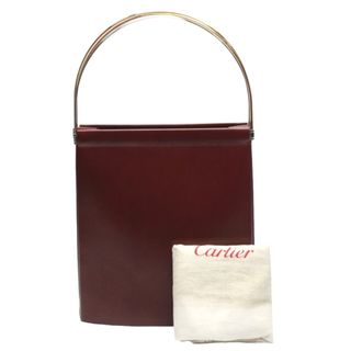 カルティエ(Cartier)のカルティエ  ハンドバッグ ボルドー  CARTIER トリニティ(ハンドバッグ)