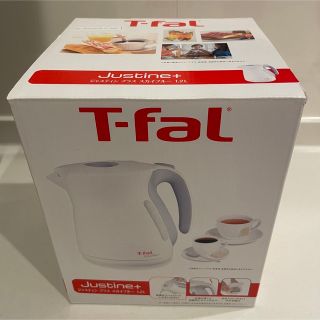 ティファール(T-fal)のティファール ジャスティン プラス 電気ケトル 1.2L スカイブルー(電気ケトル)