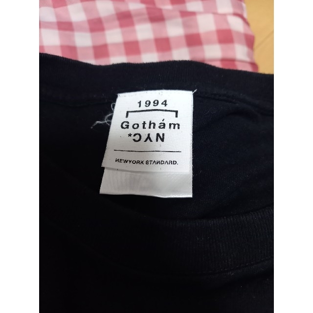 GOTHAM NYC　ゴッサムニューヨーク　Tシャツ　ブラック　XXL メンズのトップス(Tシャツ/カットソー(半袖/袖なし))の商品写真