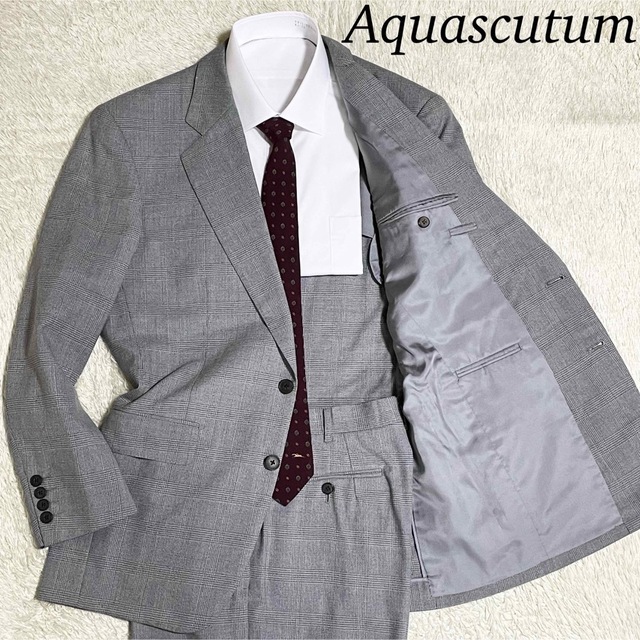 AQUA SCUTUM - アクアスキュータム セットアップ スーツ Aquascutum