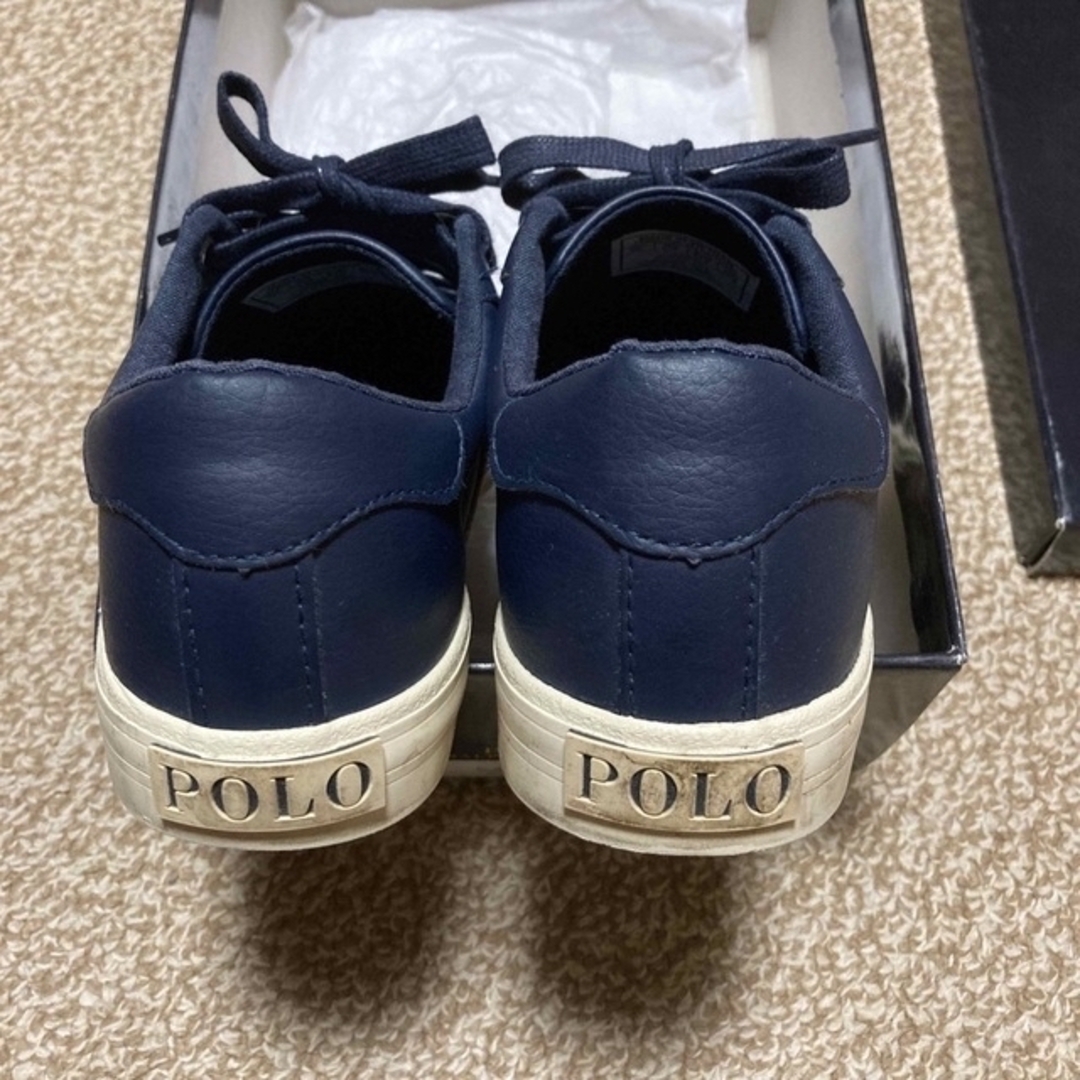 POLO RALPH LAUREN(ポロラルフローレン)のPOLO ラルフローレン　スニーカー( ジュニア ) キッズ/ベビー/マタニティのキッズ靴/シューズ(15cm~)(スニーカー)の商品写真