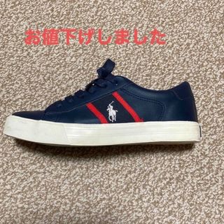 ポロラルフローレン(POLO RALPH LAUREN)のPOLO ラルフローレン　スニーカー( ジュニア )(スニーカー)