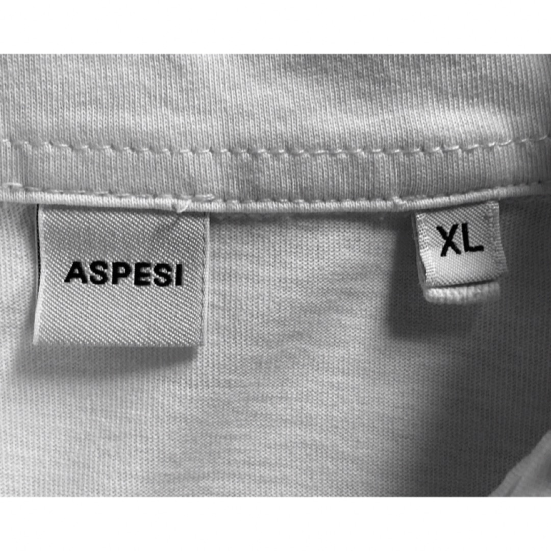 ASPESI(アスペジ)のASPESI 半袖ポロシャツ XL ホワイト メンズのトップス(ポロシャツ)の商品写真