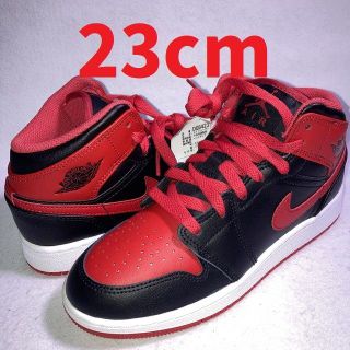 AIR JORDAN エアジョーダン1 MID 23cm 黒 ブラック