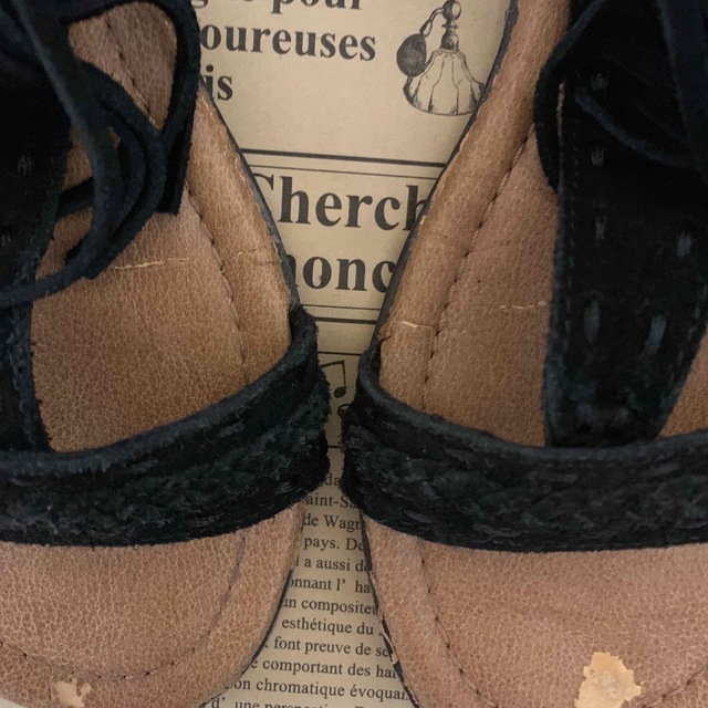 Minnetonka(ミネトンカ)のミネトンカ  サンダル　黒　6 レディースの靴/シューズ(ビーチサンダル)の商品写真