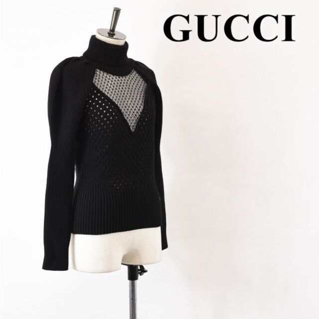 Gucci(グッチ)のAL AN0005 高級 近年モデル GUCCI グッチ フロント レディースのトップス(ニット/セーター)の商品写真