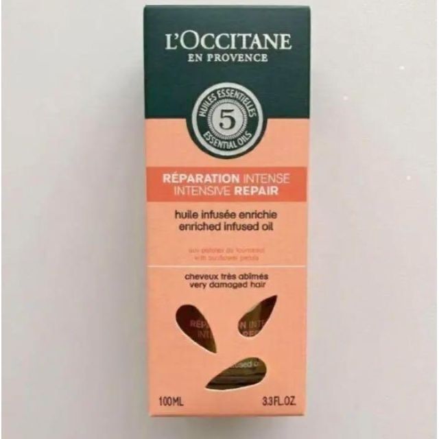 L'OCCITANE(ロクシタン)のロクシタンファイブハーブス リペアリングインテンシヴオイル100ml コスメ/美容のヘアケア/スタイリング(トリートメント)の商品写真