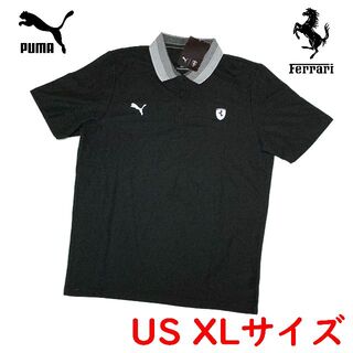 プーマ(PUMA)の新品　US XLサイズ/2XLサイズ相当　プーマ　フェラーリ　コラボ　ポロシャツ(ポロシャツ)