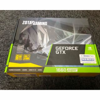 A3 ZOTAC GAMING GeForce GTX 1660 SUPER(PCパーツ)