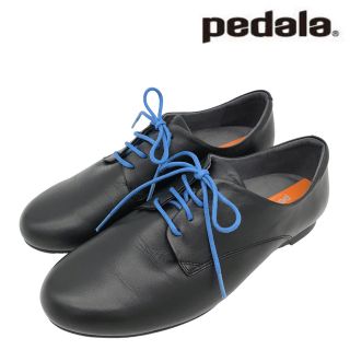 ペダラ(Pedala（asics）)の〈美品〉asics pedala【22EEE】ペダラ ウォーキングシューズ 黒(ローファー/革靴)