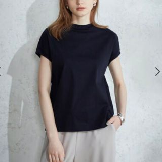 ルスーク(Le souk)のLE SOUK  モックネックTシャツ(Tシャツ(半袖/袖なし))