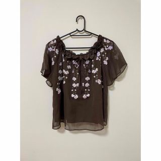 ウィルセレクション(WILLSELECTION)のウィルセレクション　花柄トップス(シャツ/ブラウス(半袖/袖なし))