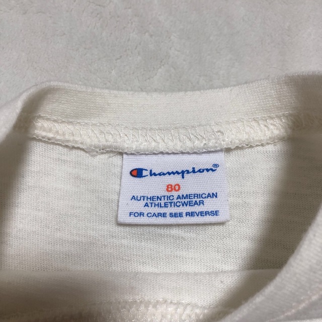 Champion(チャンピオン)のchampion チャンピオン Tシャツ　80 ブリーズ　BREEZE キッズ/ベビー/マタニティのベビー服(~85cm)(Ｔシャツ)の商品写真