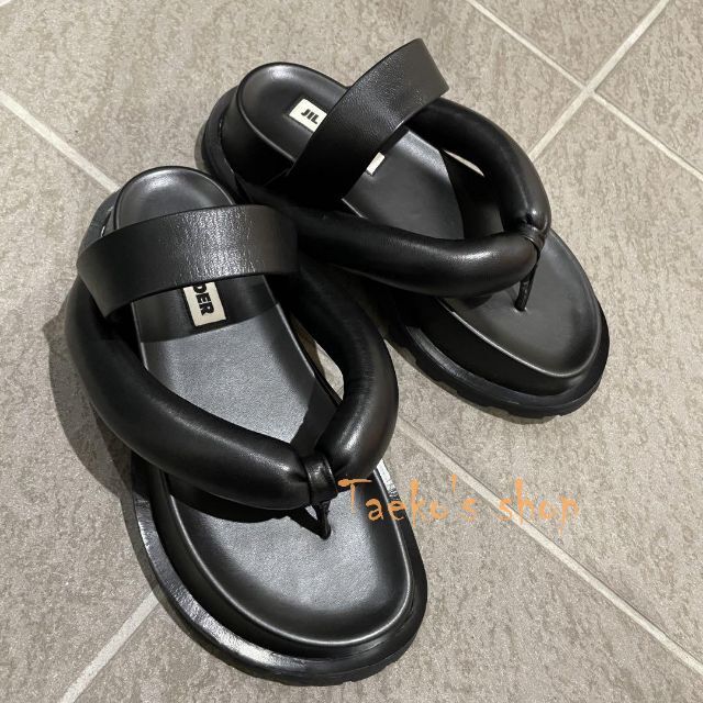 Jil Sander - 【新品】JIL SANDER プラットフォームサンダル ジル