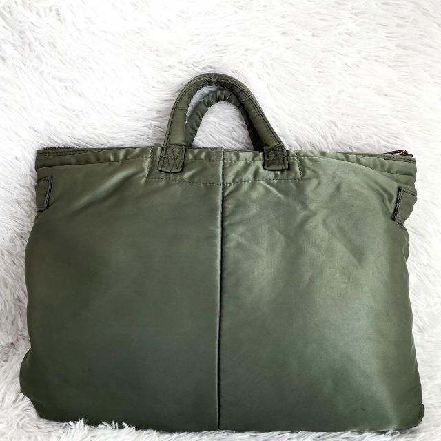 PORTER(ポーター)の名作『PORTER』TANKER SHORT HELMETBAG SAGE メンズのバッグ(トートバッグ)の商品写真