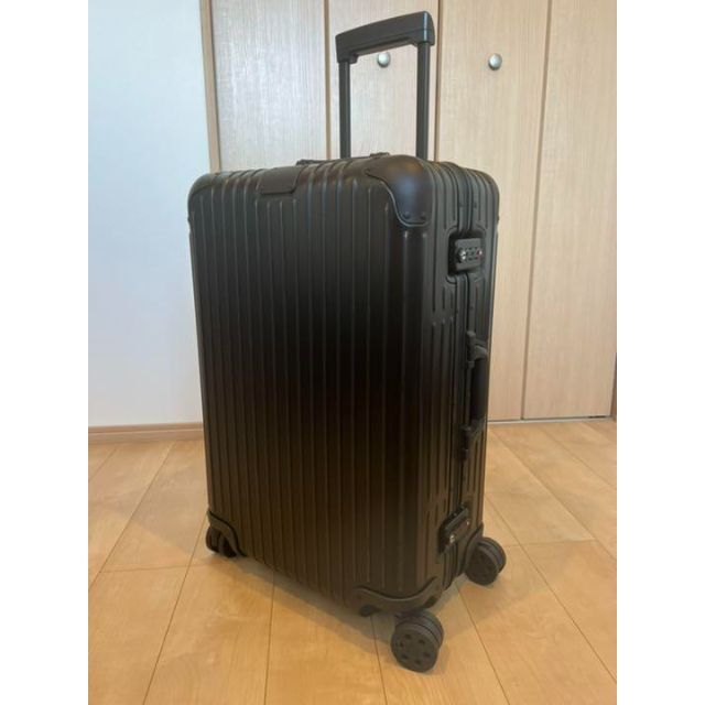 希少 黒入荷! ORIGINAL 【未使用】リモワ - RIMOWA 60L ブラック
