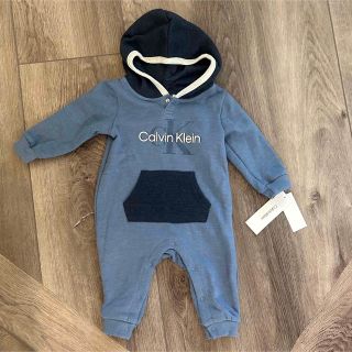 カルバンクライン(Calvin Klein)の【新品未使用】calvin klein ロンパース　6-9M(ロンパース)