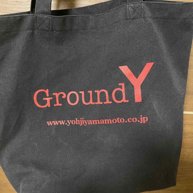 Yohji Yamamoto(ヨウジヤマモト)のTOTE COTTON CANVAS LOGO TOTE BAG メンズのバッグ(トートバッグ)の商品写真