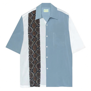 アリエス(aries)の【美品】Aries（アリエス）Hawaiian Shirt With Panel(Tシャツ/カットソー(半袖/袖なし))