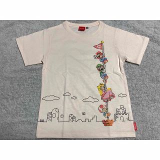 ニンテンドウ(任天堂)の【匿名配送】スーパーマリオ・キッズTシャツ（Size 130）(Tシャツ/カットソー)