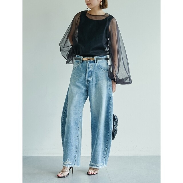 最安値 今季人気新品 Whim GazetteラインカーブDENIM 38 最安値 今季人気新品 Whim GazetteラインカーブDENIM 38