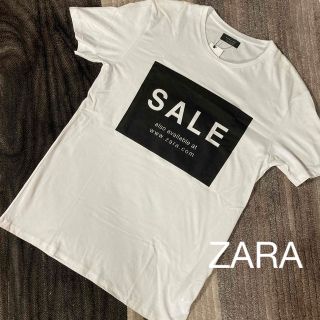 ザラ(ZARA)の【送料無料】ZARA ザラ　Tシャツ　セールTシャツ　SALE Tシャツ　非売品(Tシャツ/カットソー(半袖/袖なし))