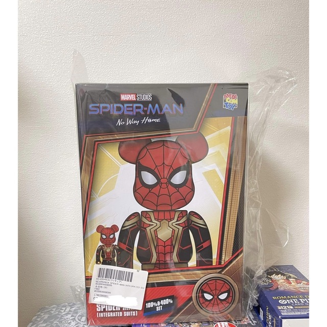 新品　BE@RBRICK SPIDER-MAN INTEGRATED SUIT