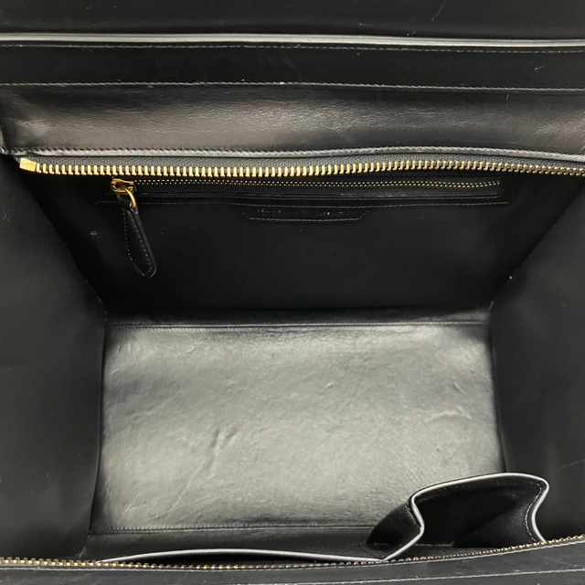 celine - 【美品】セリーヌ フェルト×レザー ラゲージ マイクロ