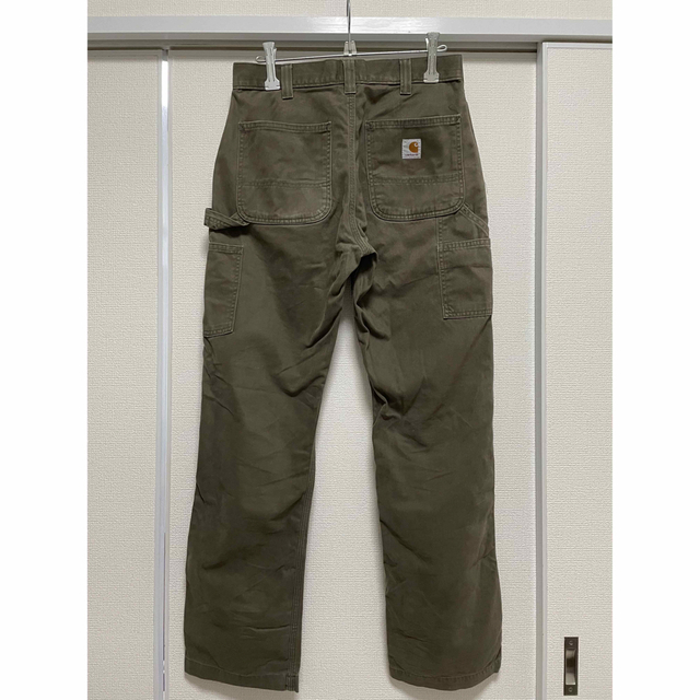 メンズCarhartt カーハート ダック地 ワークパンツ オリーブ　緑　山崎賢人