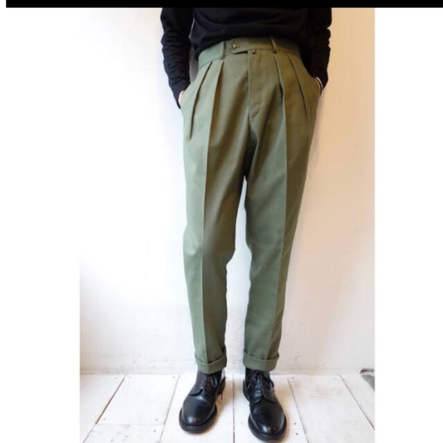 NEAT HOPSACK / BELTLESS ホップサックパンツ  スラックス